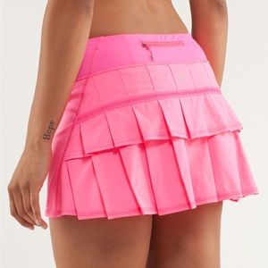 RARE Lululemon Run Pace Setter Skirt in Pinkelicious